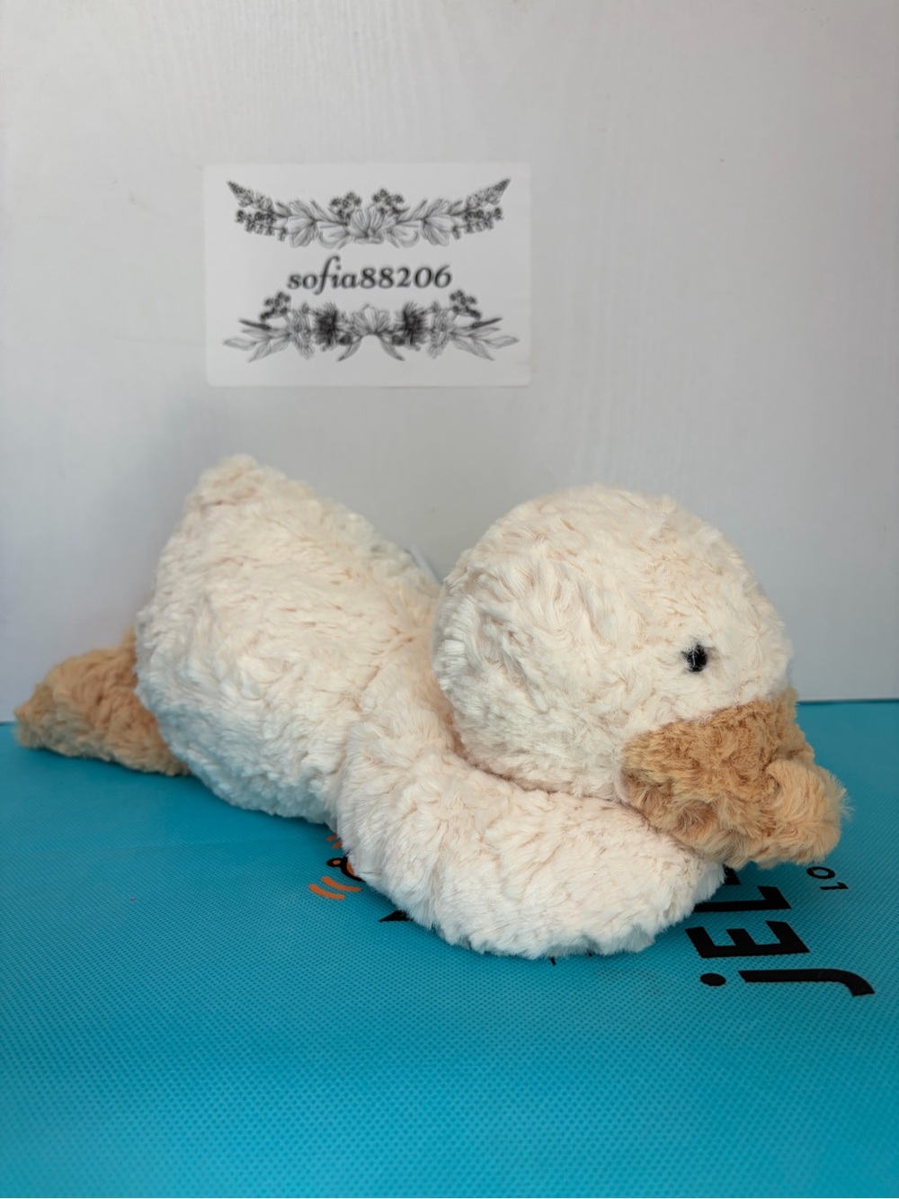 Jellycat Medium Tumblie Duck - Authentic - 14" Plush - Retired